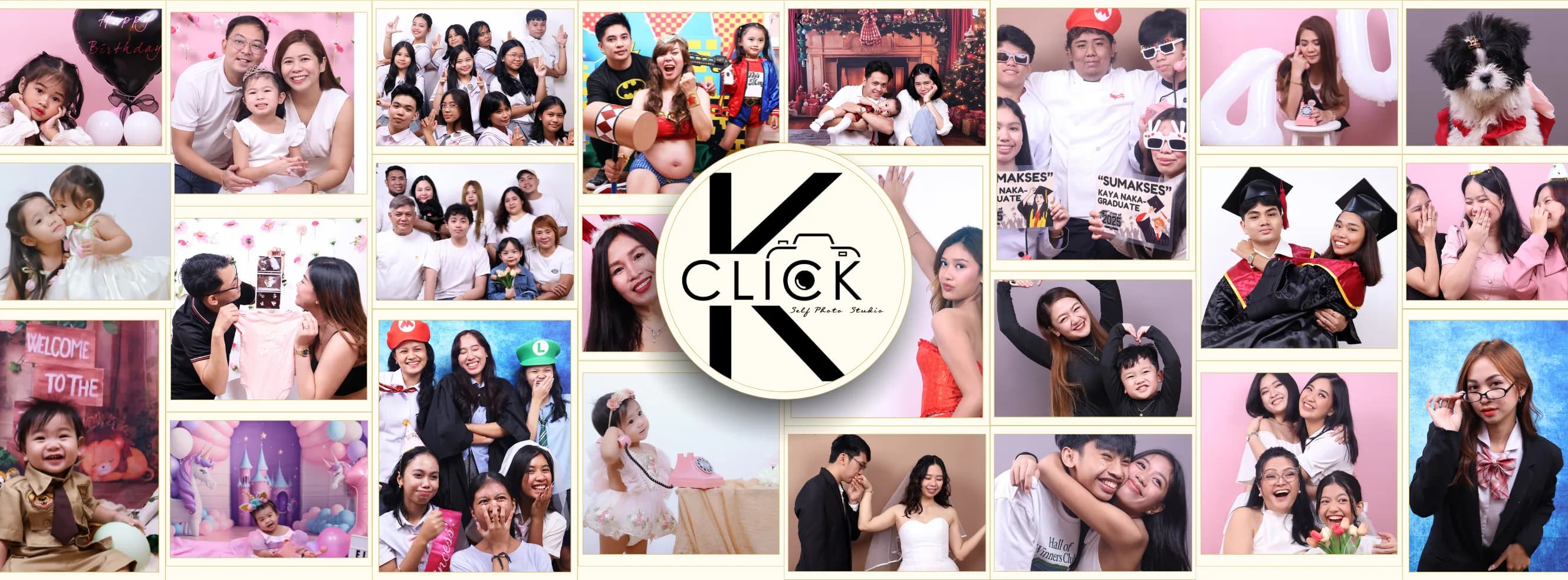 Sample photoshoots at K Click Studio
